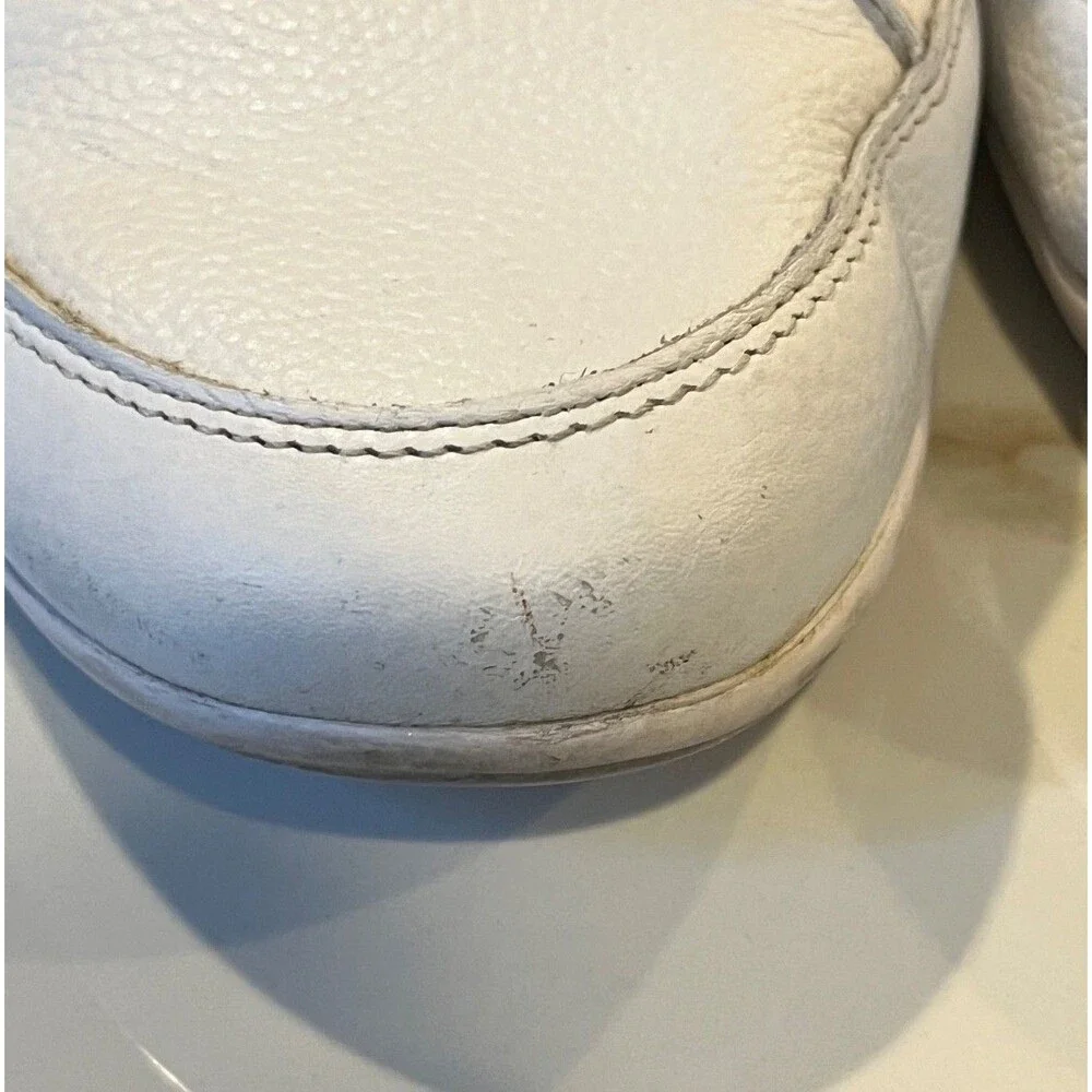 Lacoste Chaymon Men's White Leather Sneakers - Size 13